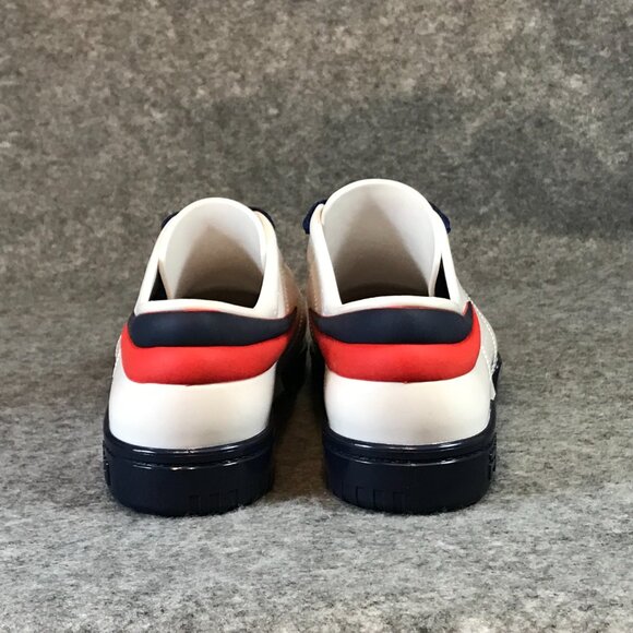 Melissa + Fila Blue White Women's Lace Up Sneakers - Picture 10 of 11